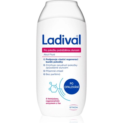 Ladival After Sun Repair Akut Fluid успокояващ крем след слънчеви бани 200ml