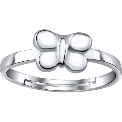 SILVEGO Vesper stříbrný prstýnek na nohu Motýl ZTD25255