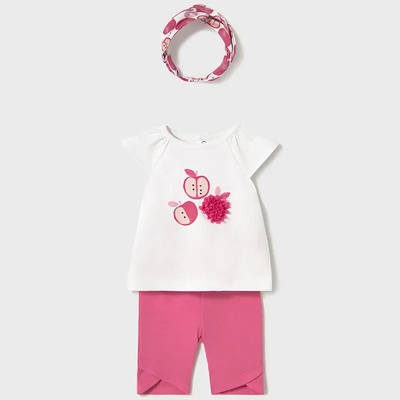 Mayoral Комплект клин capri и лента в цикламено за бебе момиче Майорал