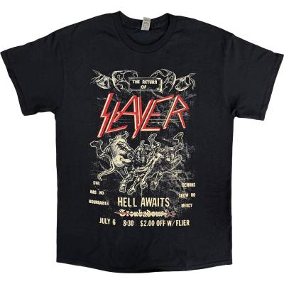 Slayer Vintage Flyer Black L Риза (SLAYTEE51MB03)