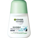 Garnier Mineral Рол-он против изпотяване Invisible 48H, Clean Cotton, 50 ml - baby
