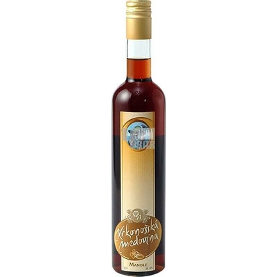 Krkonošská Medovina Mandle 18% 0,5 l (holá láhev)