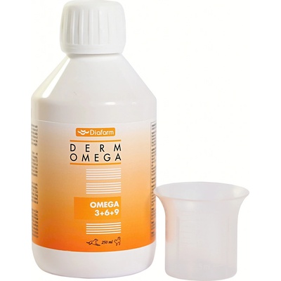 Panda Plus Diafarm Omega 3+6 na srst pes a kočka dávkovač 250 ml