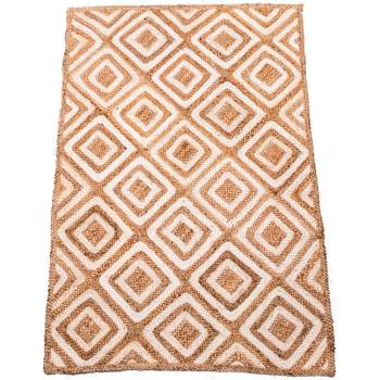 Image 1 of My Soul Depot Килим от юта с диамантена шарка (zp113nw)