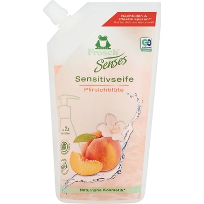Frosch Течен сапун с пълнител Peach 500ml (FR-5748)