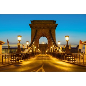DIMEX ART Флизелинов фототапет мостът в будапеща 375 x 250 см