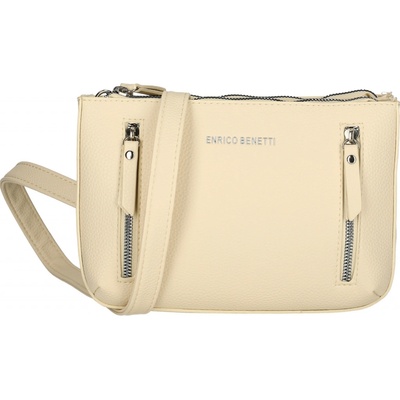 Enrico Benetti crossbody kabelka Sarah 66716 smetanová