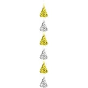 GoDan Vertical decoration Fredzelki gold and silver 180 cm