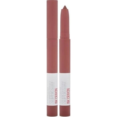 Maybelline SuperStay® Ink Crayon Matte dlhotrvácny matný rúž v ceruzke 15 Lead The Way 1,5 g