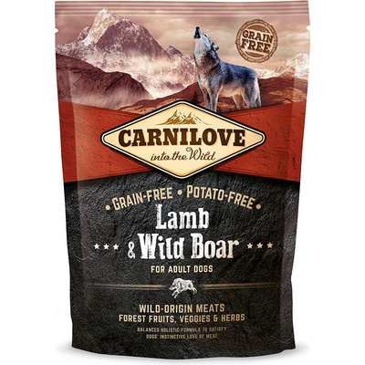 Carnilove Lamb & Wild Boar for Adult Dogs 1,5 kg