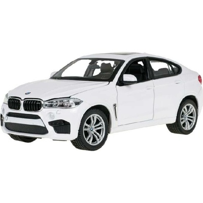 Rastar BMW X6M Kovový model hračka Bílá 1:24