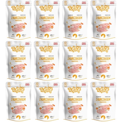 Tuf Tuf Mleté kuře s mrkví 12 x 500 g