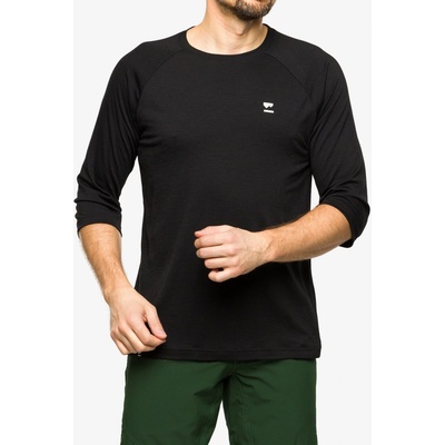 Mons Royale merino TARN MERINO SHIFT RAGLAN 3/4 black