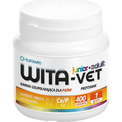 Wita Vet junior adult Ca/P 1,3 1 g 80 tbl