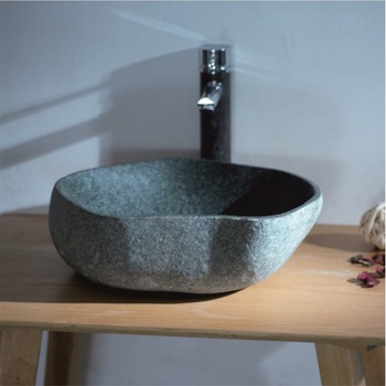 Inter Ceramic Умивалник от речен камък за плот icl 6015