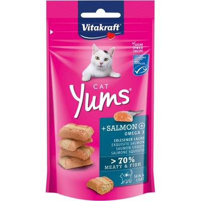 Vitakraft Cat Yums losos 3 x 40 g