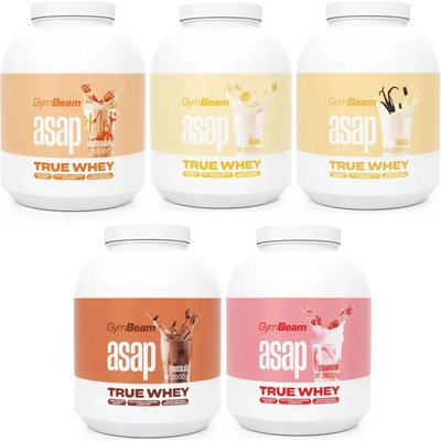 GymBeam Proteín ASAP True Whey 2000 g