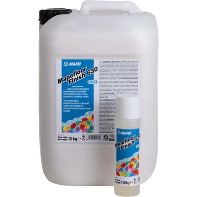 MAPEI Mapefloor Finish 630 dvousložkový akrylový ochranný nátěr na podlahy 20.3 kg (složka A 2x10 kg + složka B 2x0.15 kg)