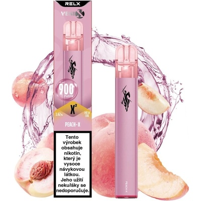 Venix X2 Peach-X 16 mg 700 potáhnutí – Zboží Mobilmania