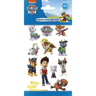 Teddies Tetování barevné Tlapková patrola (Paw patrol)