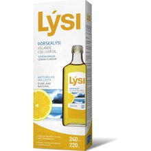 Lysi Olej z tresčích jater citrón 240 ml