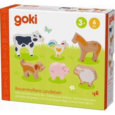 Goki figurky zvířat z farmy