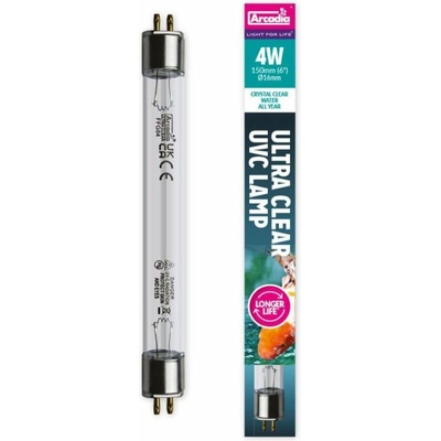 Arcadia T5 Ultra Clear UVC 4 W, 150 mm