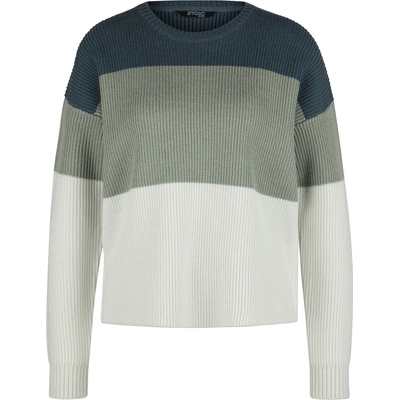 Stoic Дамски вълнен пуловер Stoic Women's Heavy MerinoKnit MMXX. Rutvik Sweater Merino jumper - Slate Grey Multi - размер XXL (105-5553-0416)