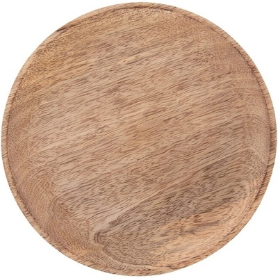 Sconto Drevená tácka SHAFFER priemer 20 cm