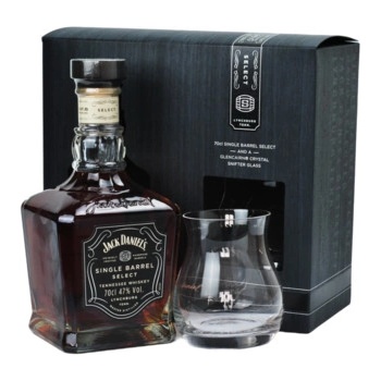 Jack Daniel's Single Barrel Select 47% 0,7 l (darčekové balenie 1 pohár)