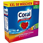 Coral прах за цветно пране 58 пранета немски