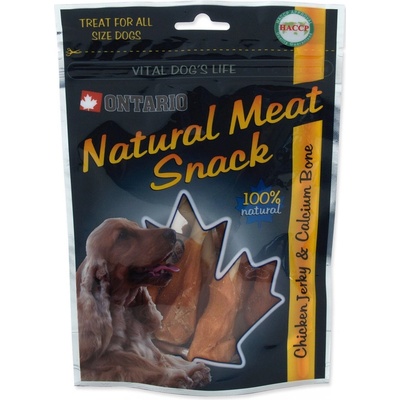ONTARIO Chicken jerky & Calcium Bone 70 g