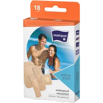 Matopat Náplast AQUA STOP 18 ks - 4 velikosti