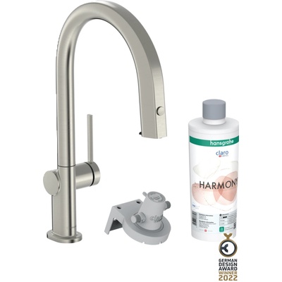Hansgrohe Смесител за кухня Hansgrohe Aqittura M91-H210, Stainless Steel Finish, pull-out, sBox (M91-H210 pull-out Stainless Steel sBox)