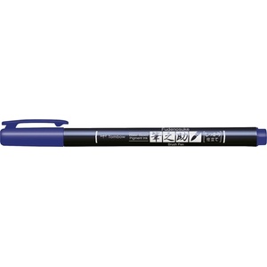 Tombow Marker Fudenosuke твърд син (WS-BH15)