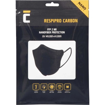 ČERVA EXPORT IMPORT a. s Cerva respipro carbon / Антивирусен нано респиратор ffp2 (3 бр. /опаковка) l (0701023499030p3)