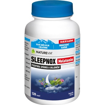 NatureVia Sleepnox Melatonin 120 kapslí