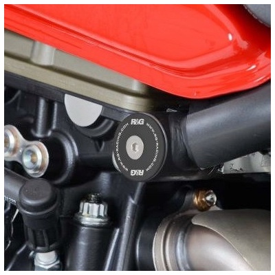 R&G FI0083BK Zátka do rámu Ducati Monster 821/1200 černá sada