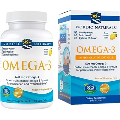 Nordic Naturals Omega-3 690 mg [60 Гел капсули]