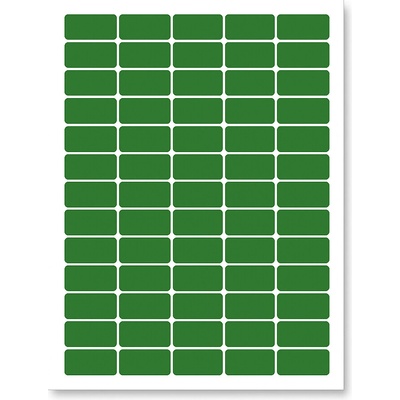 CDRmarket ETR0ECO0102A420GREEN Samolepicí etikety 38 x 21,2 mm 65 etiket A4 20 listů zelené