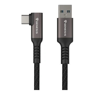 NATEC Кабел Genesis Cable USB-C(M)->USB-A(M) 3.1 GEN 1, 5GB/S PD15W VR, 3m, Black (NVC-2220)