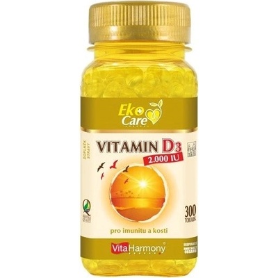 VitaHarmony Vitamin D3 2.000 m.j. (50 µg) 300 tobolek