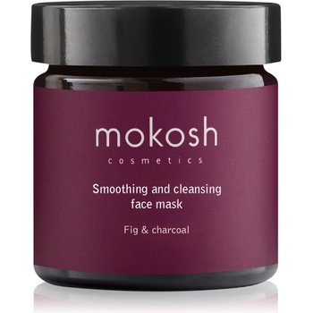 Mokosh Fig & Charcoal čistiaca pleťová maska s vyhladzujúcim efektom 60 ml