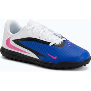 Nike Детски футболни обувки Nike Jr. Phantom 6 Low Club TF racer blue/white/pink blast