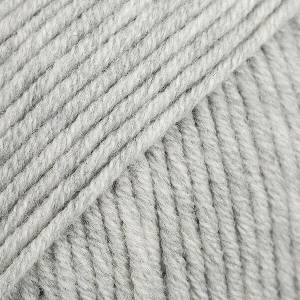 DROPS Design Merino Extra Fine Uni Colour 05 Light Grey Плетива прежда (108505)