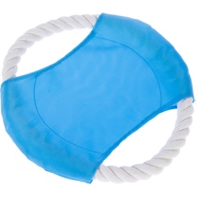 Zooplus Basics frisbee s lanom 20 cm
