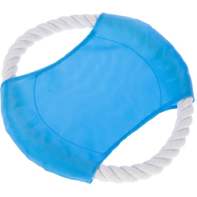 Zooplus Basics frisbee s lanom 20 cm