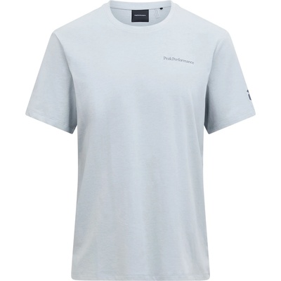 Peak Performance Мъжка спортна тениска Peak performance Explore Logo Tee T-shirt - Summit Smoke (216-3251-0711)