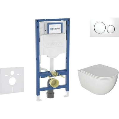 Geberit Duofix s tlačidlom Sigma20 SANI11CA3114B