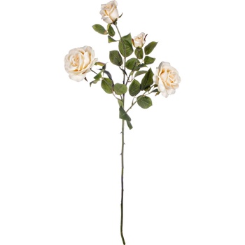 Bizzotto ИЗКУСТВЕН БУКЕТ rose 79cm БЯЛ (0171375)